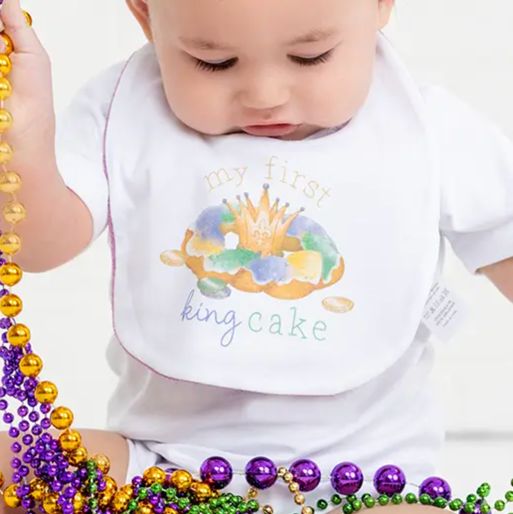 My First King Cake Bib