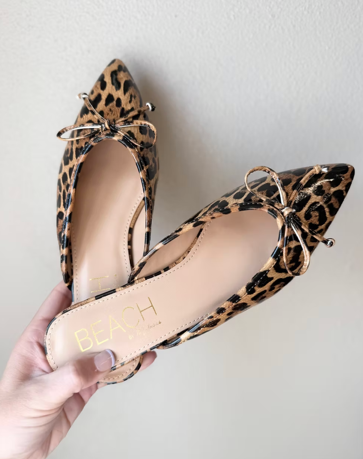 Reggie Leopard Mule