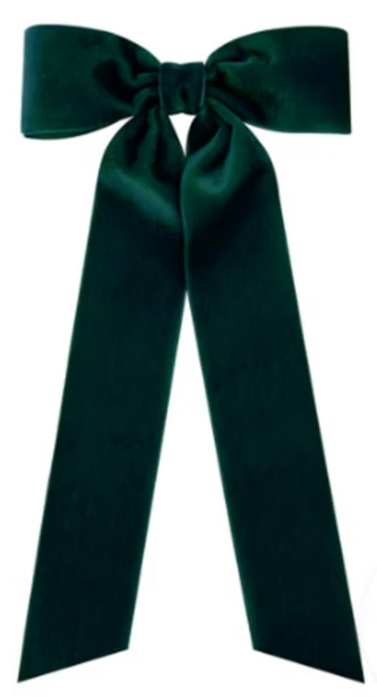 Velvet Streamer Bow