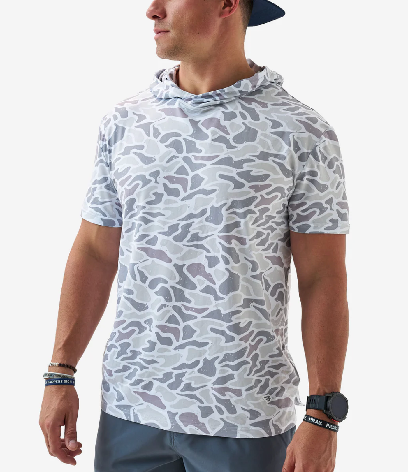 Burlebo Short Sleeve Performance Hoodie