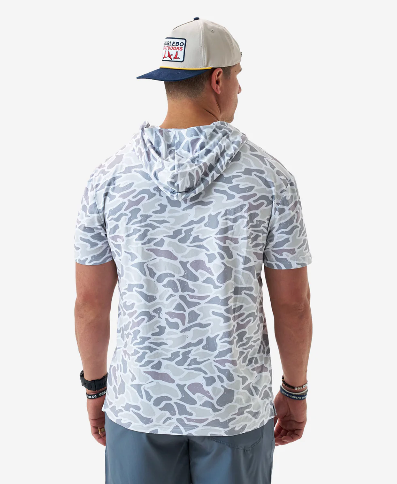 Burlebo Short Sleeve Performance Hoodie