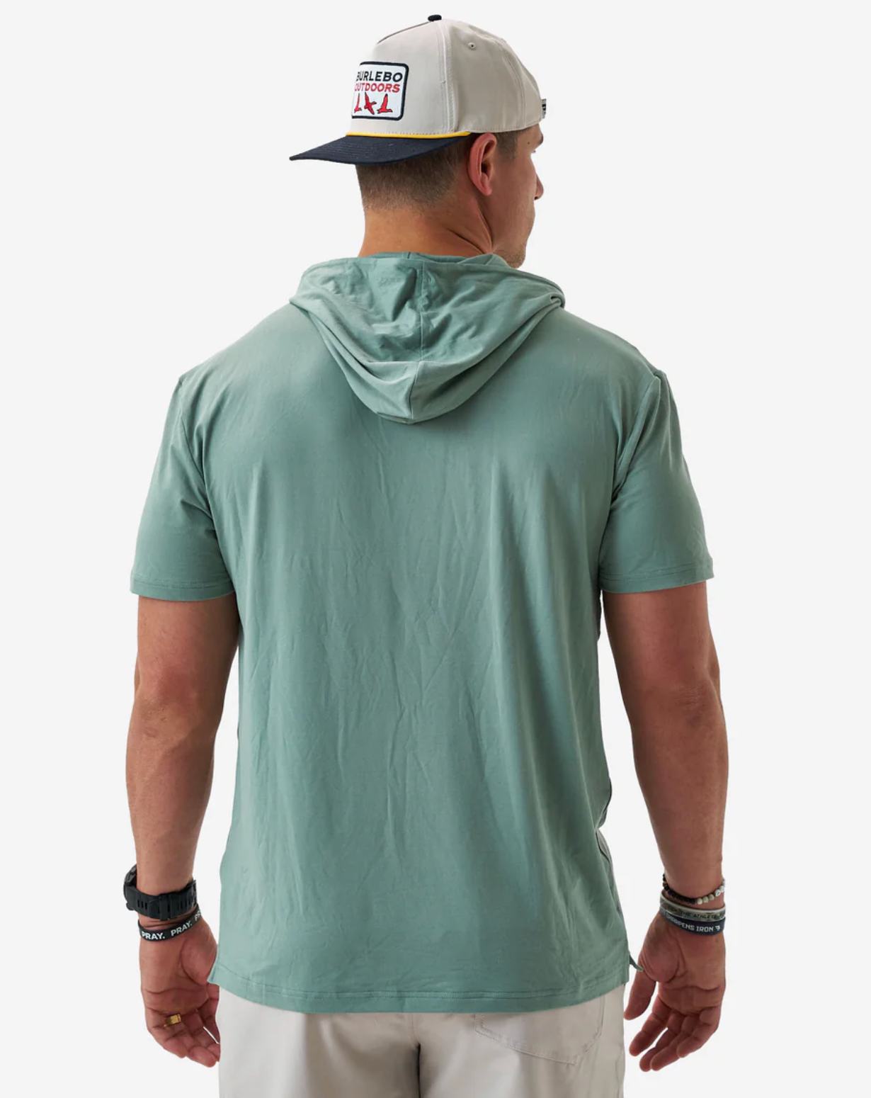 Burlebo Short Sleeve Performance Hoodie
