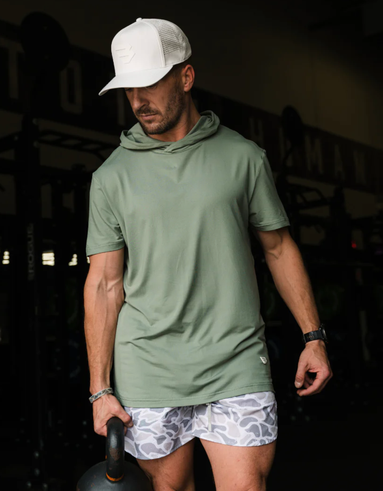 Burlebo Short Sleeve Performance Hoodie