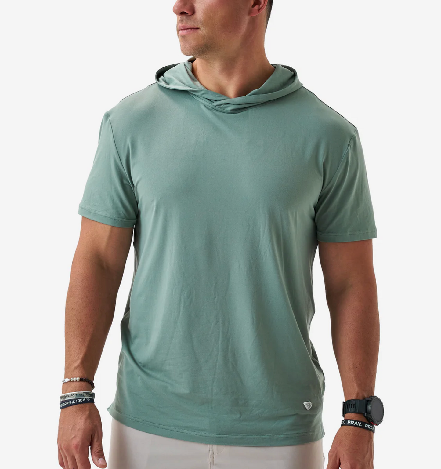 Burlebo Short Sleeve Performance Hoodie