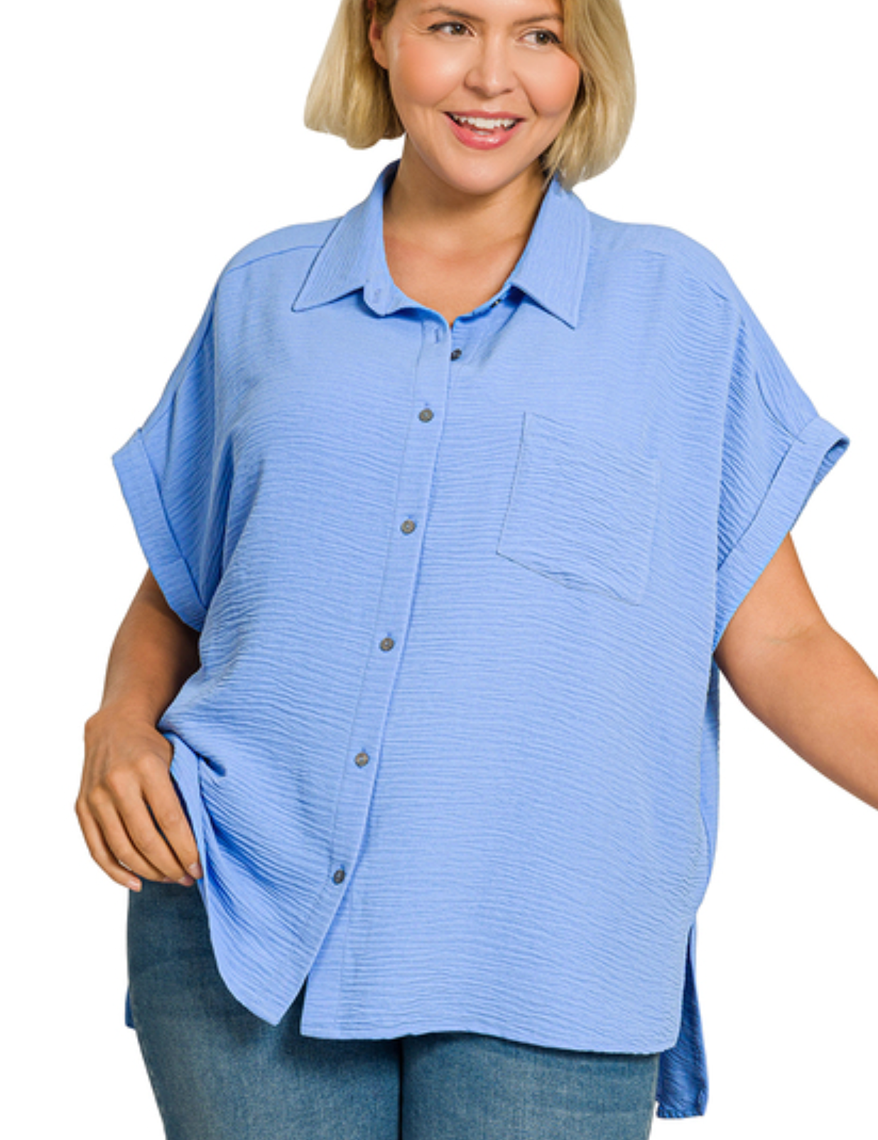 Airflow Button Down - Plus