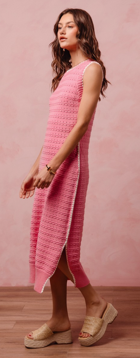 Crochet Midi Dress
