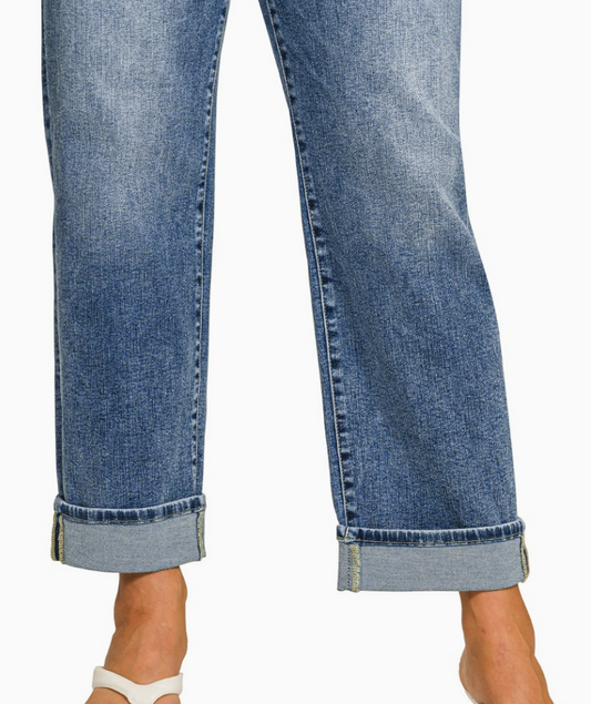 Cuff Jeans - Plus