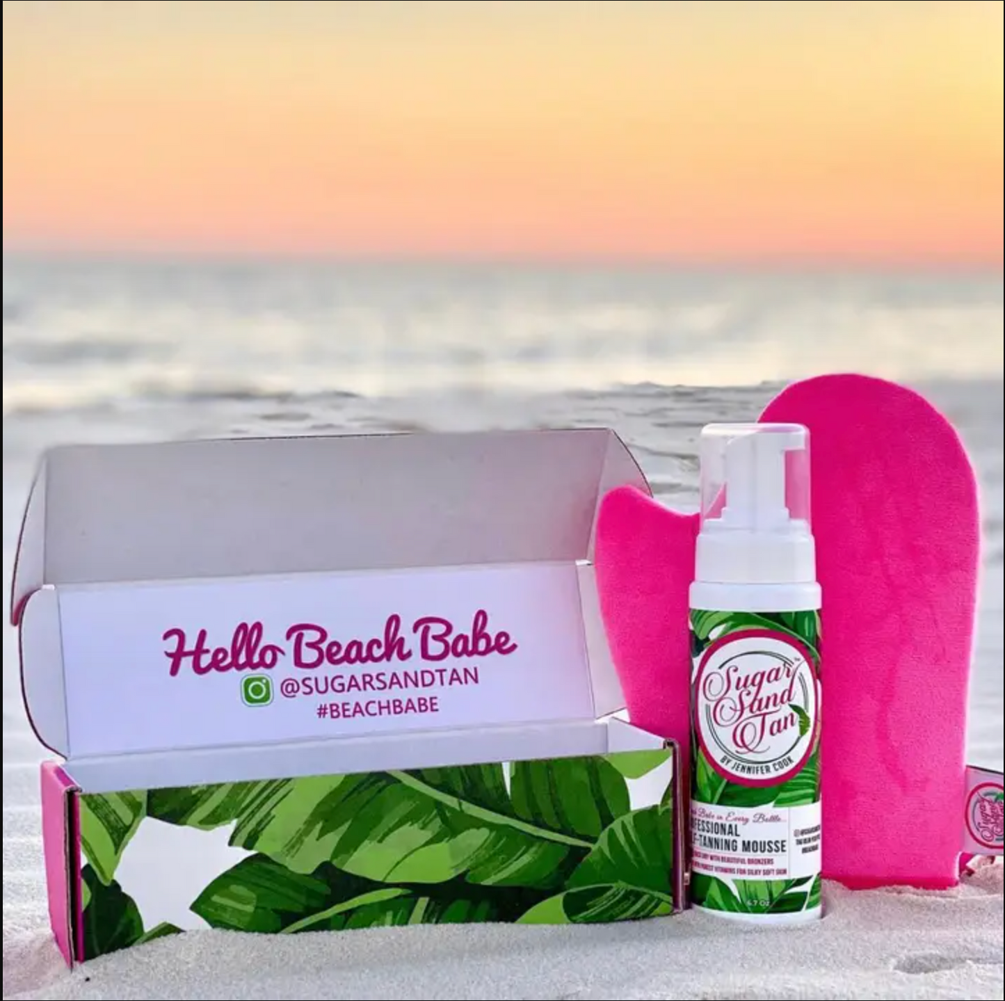 Sugar Sand Tan Professional Self-Tanning Mousse Kit