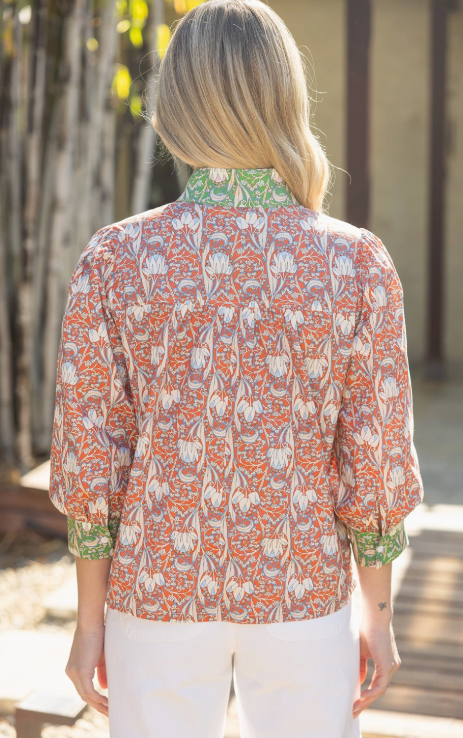 Clementine Floral Blouse