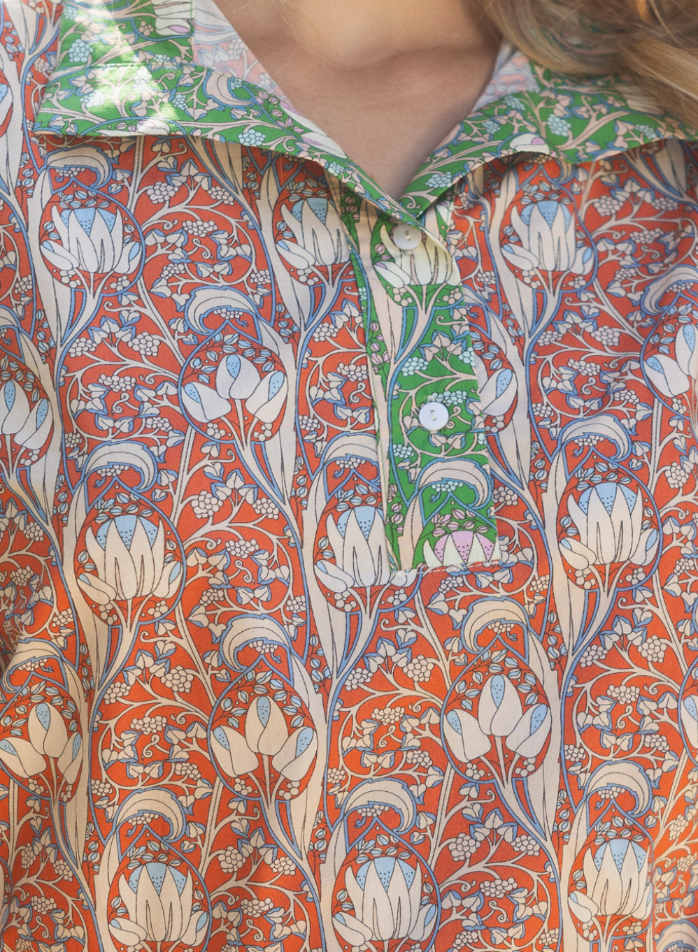 Clementine Floral Blouse