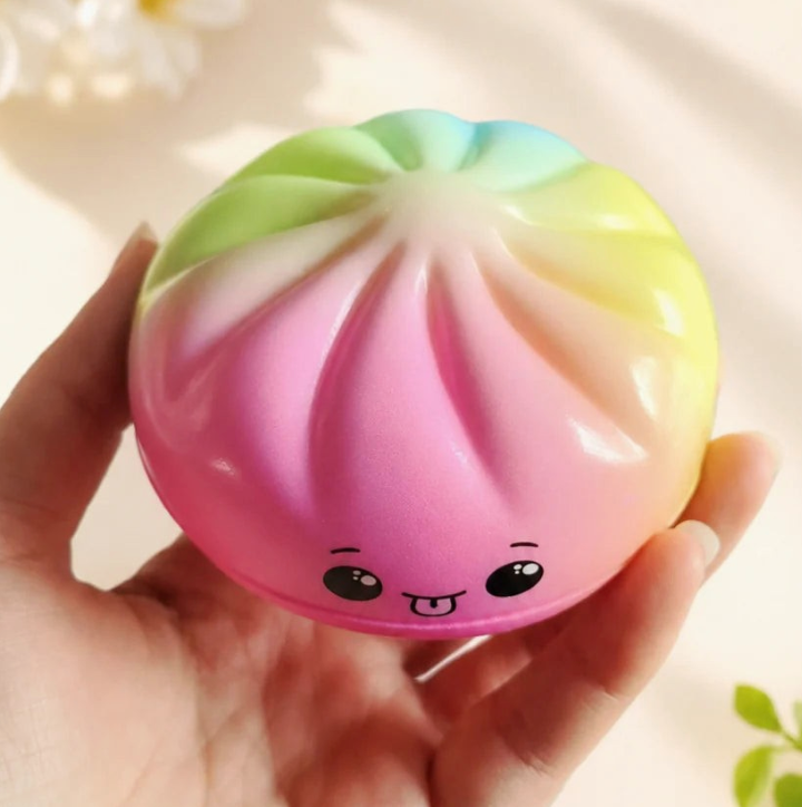 Mystery Slow-Rise Rainbow Dumpling Squishy