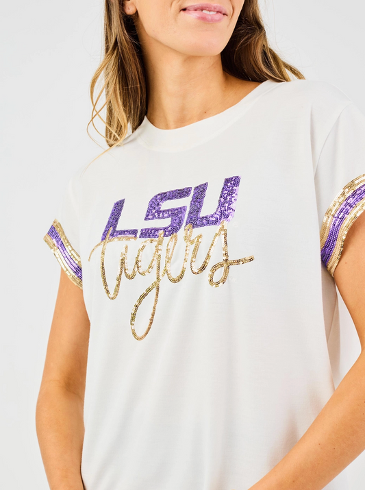 Cindy LSU Tee - Mary Square