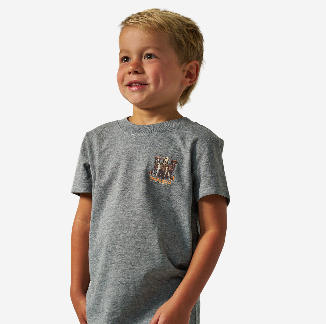 Burlebo Youth Camo Duck Dog Tee