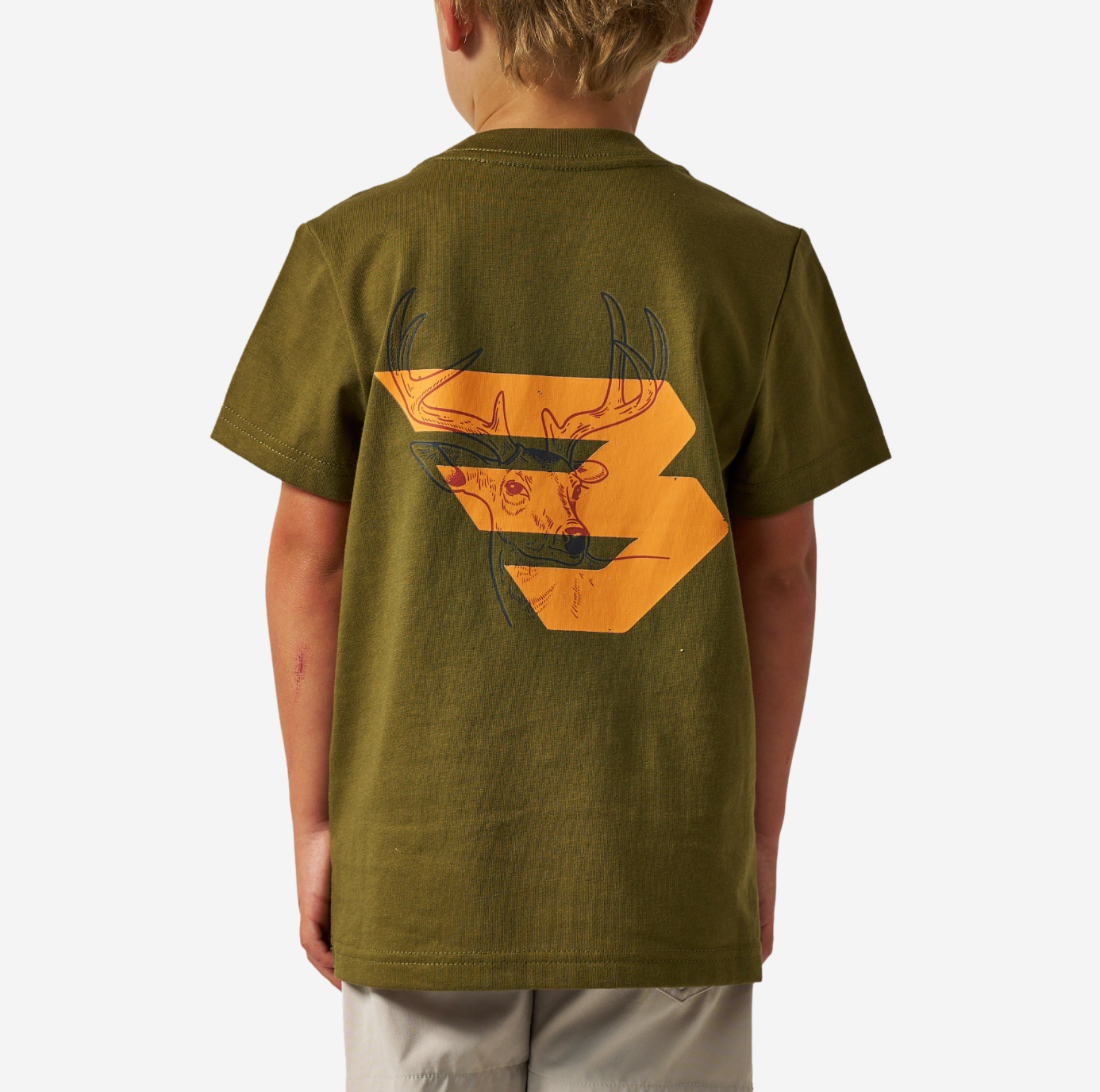 Burlebo Youth Deer Flying B Tee