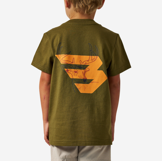 Burlebo Youth Deer Flying B Tee