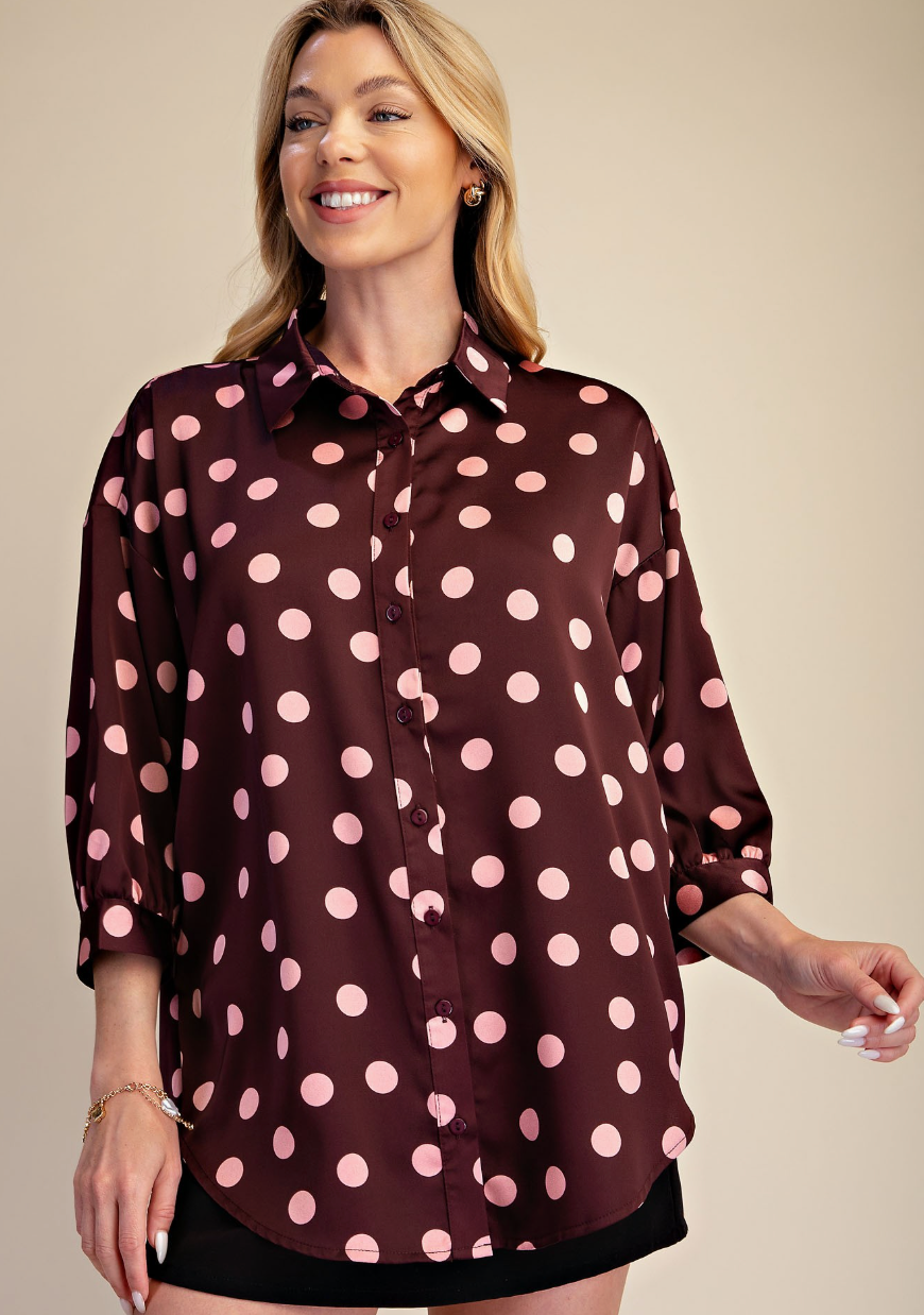 The Dot Blouse