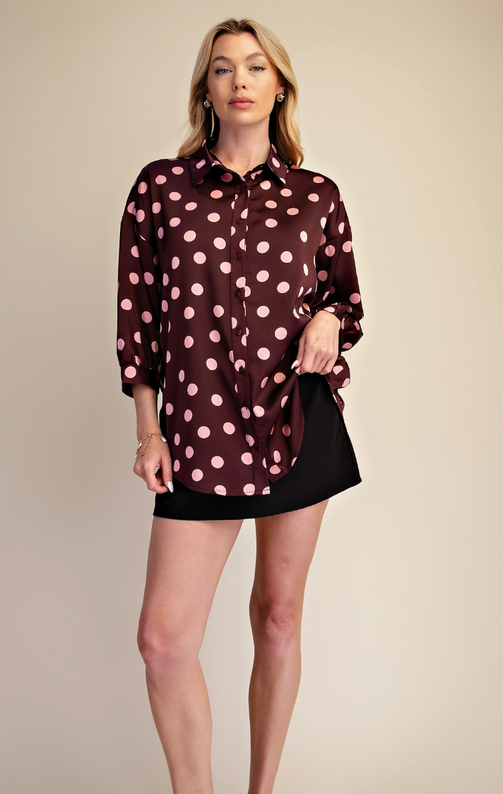 The Dot Blouse