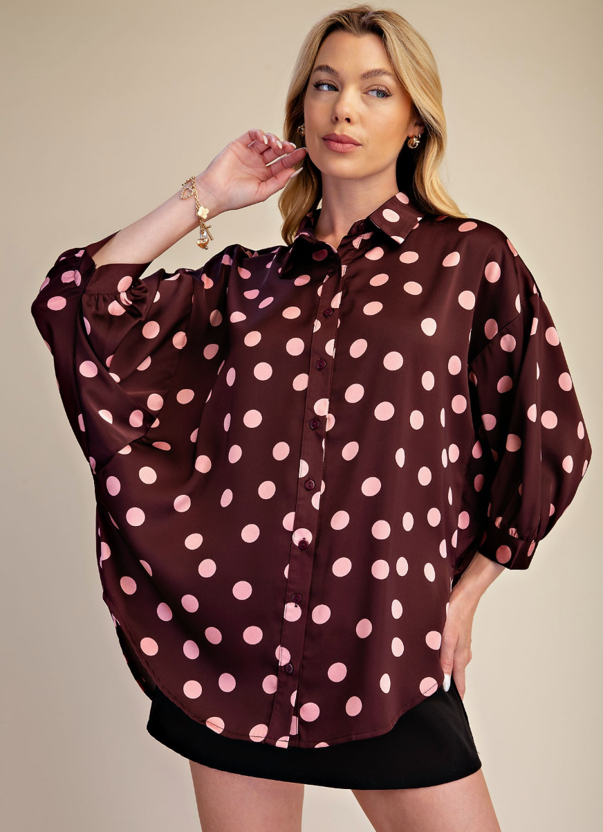 The Dot Blouse