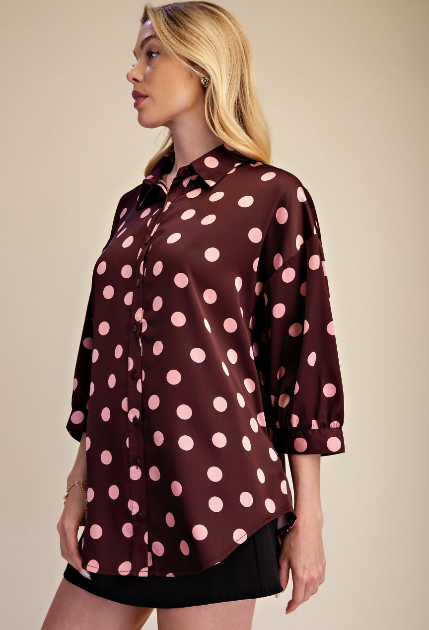 The Dot Blouse