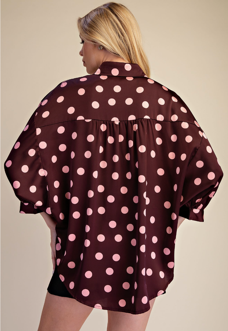 The Dot Blouse