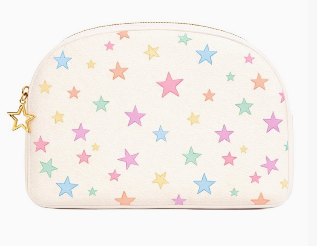 Stardust Oval Cosmetic Bag