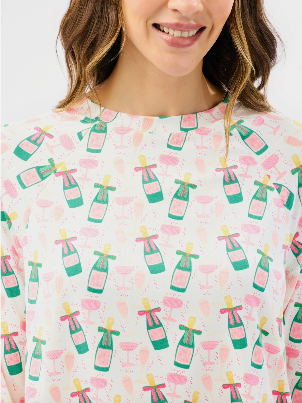 Champagne Toast Annie PJ Set - Mary Square