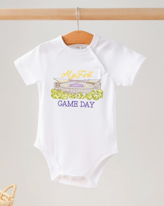 My First Game Day Onesie - LSU