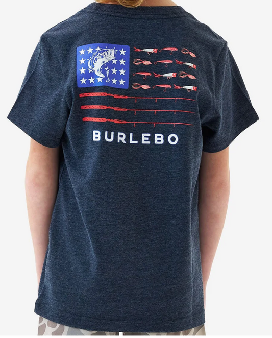 Burlebo Fishing USA Youth Tee