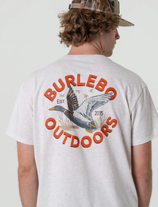 Burlebo Old School Duck Hunt Short Sleeve Pocket Tee