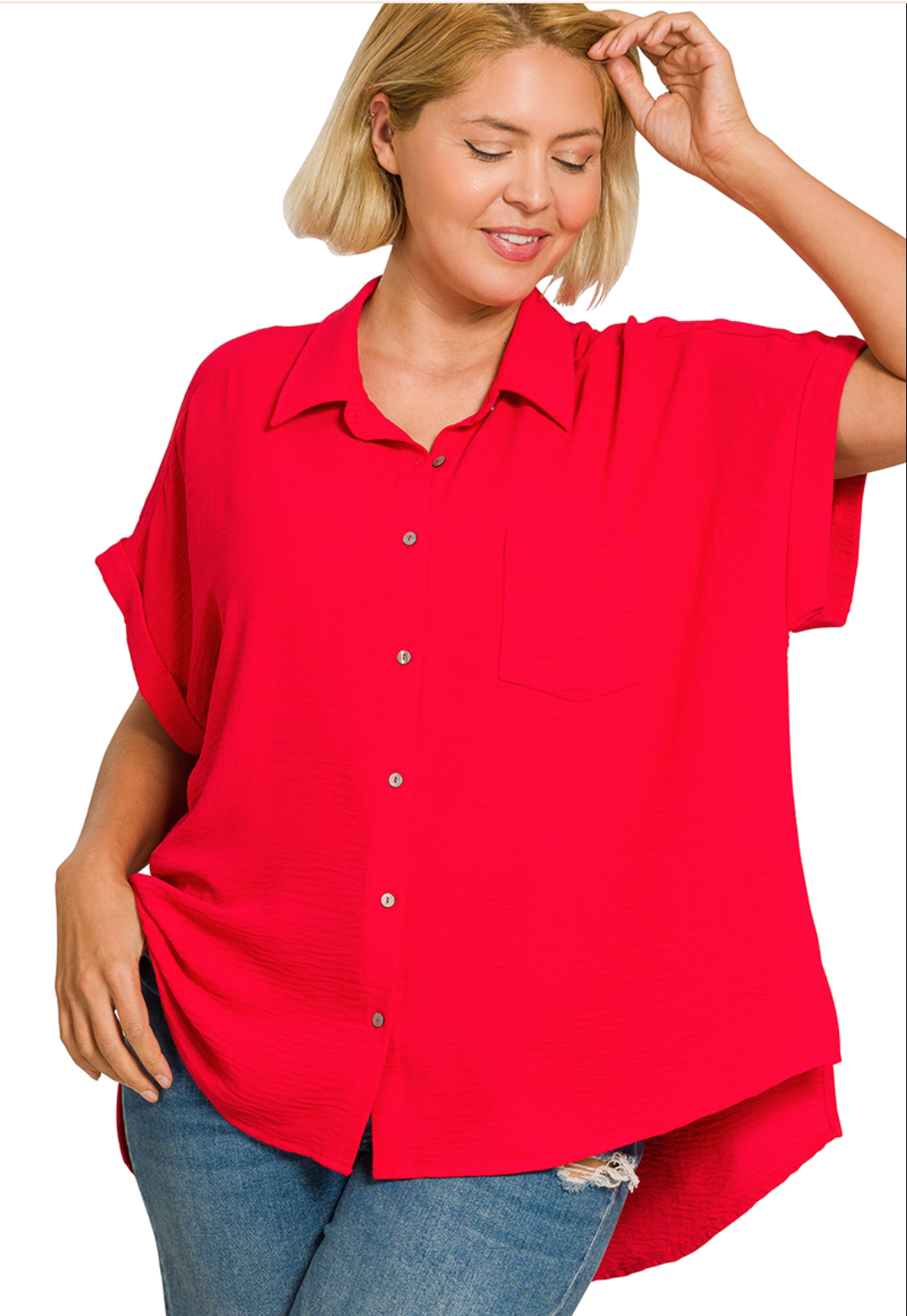 Airflow Button Down - Plus