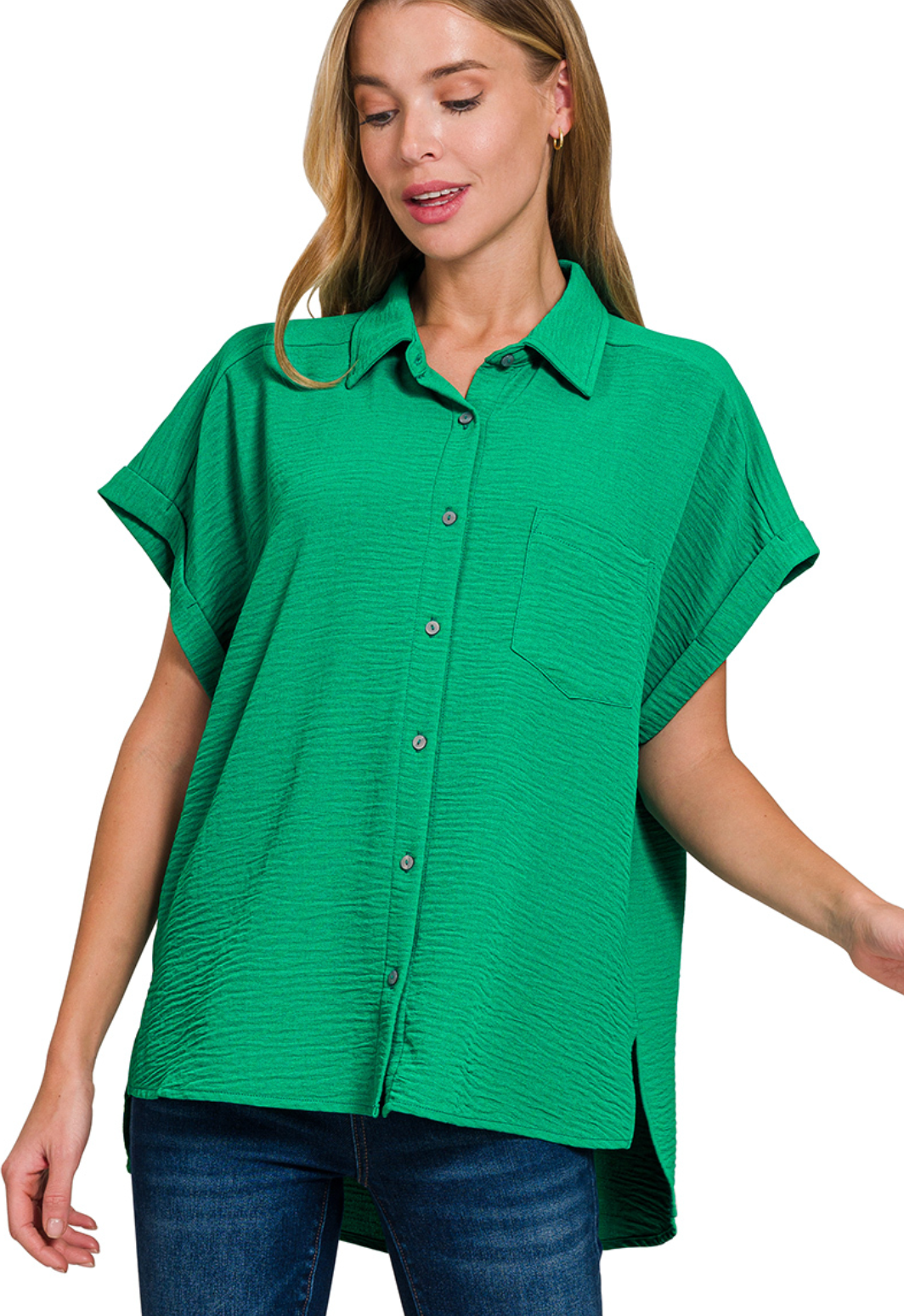 Airflow Button Down