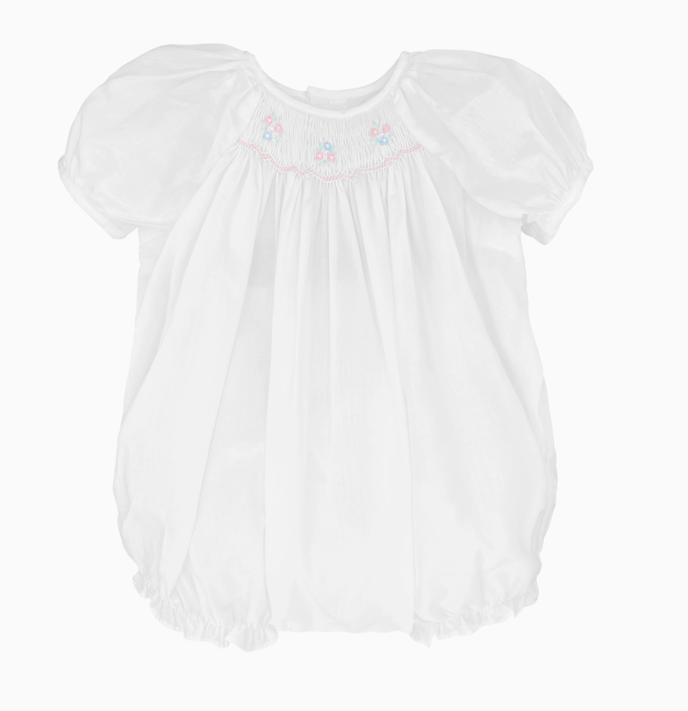 Flower Smocked Bubble