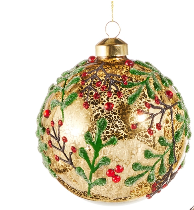 Holly Berry Ornament