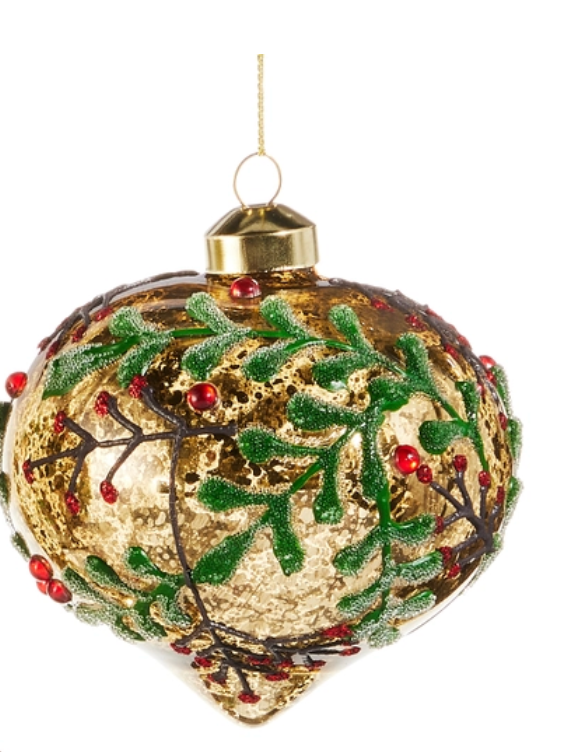 Holly Berry Ornament