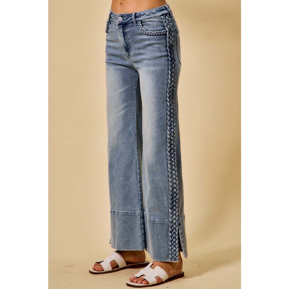 Braided Jeans