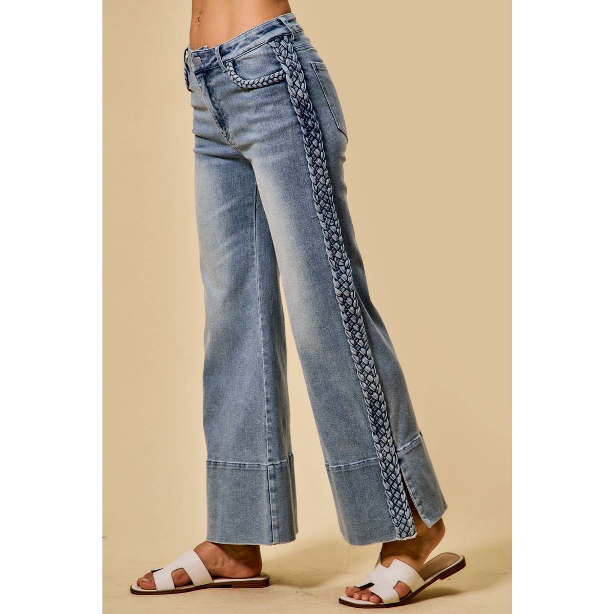 Braided Jeans