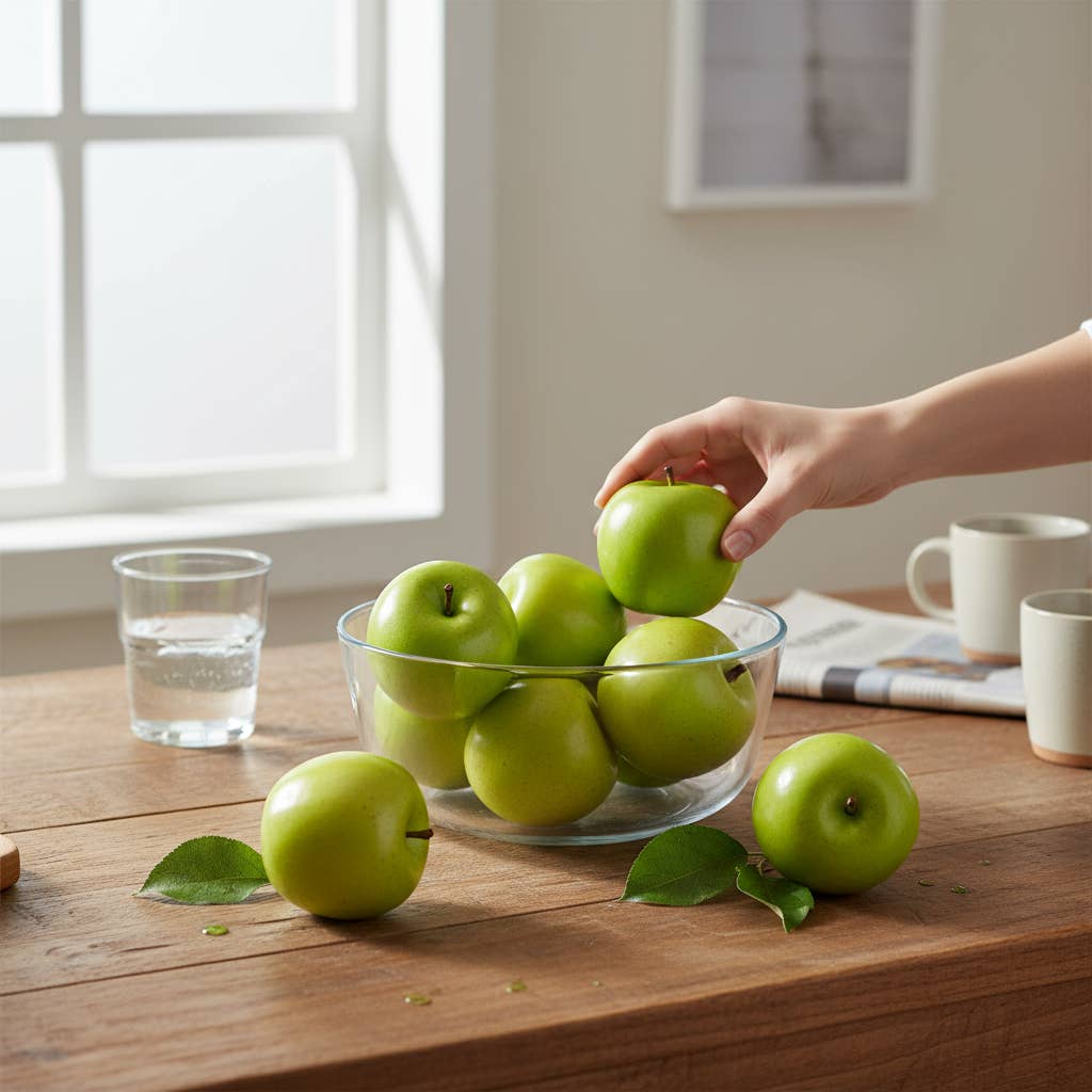 Faux Green Apples