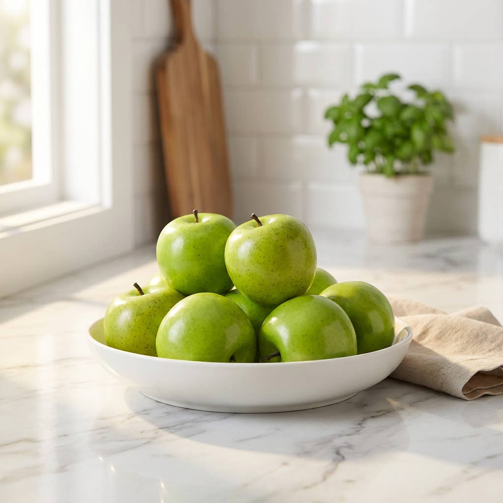 Faux Green Apples