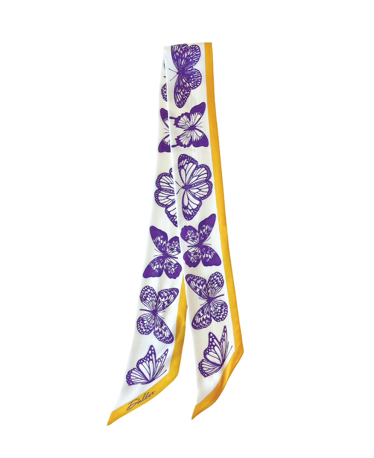 The Butterfly Twilly in Purple & Gold