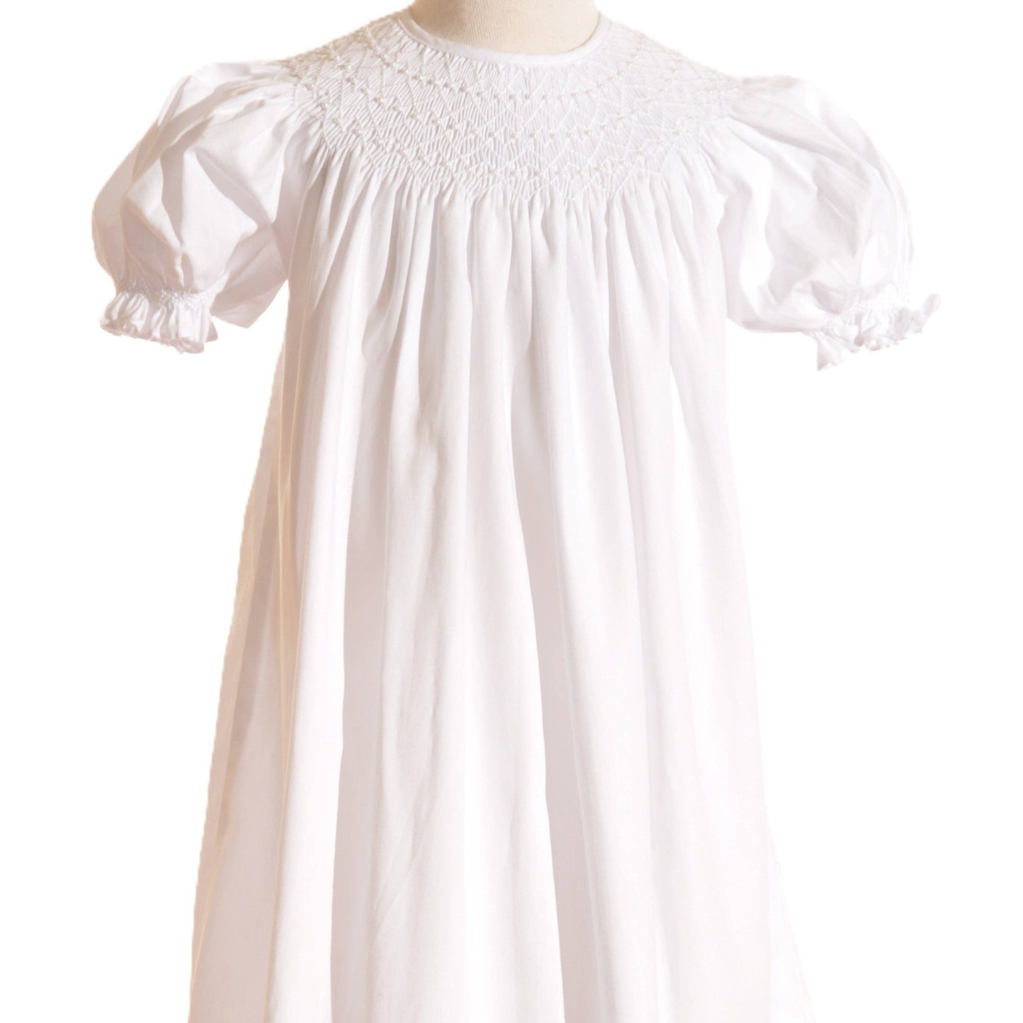 Pearl Keepsake Bishop Dress