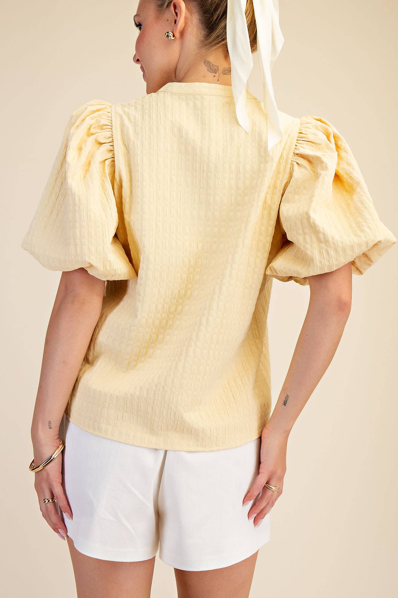 Buttercup Textured Top