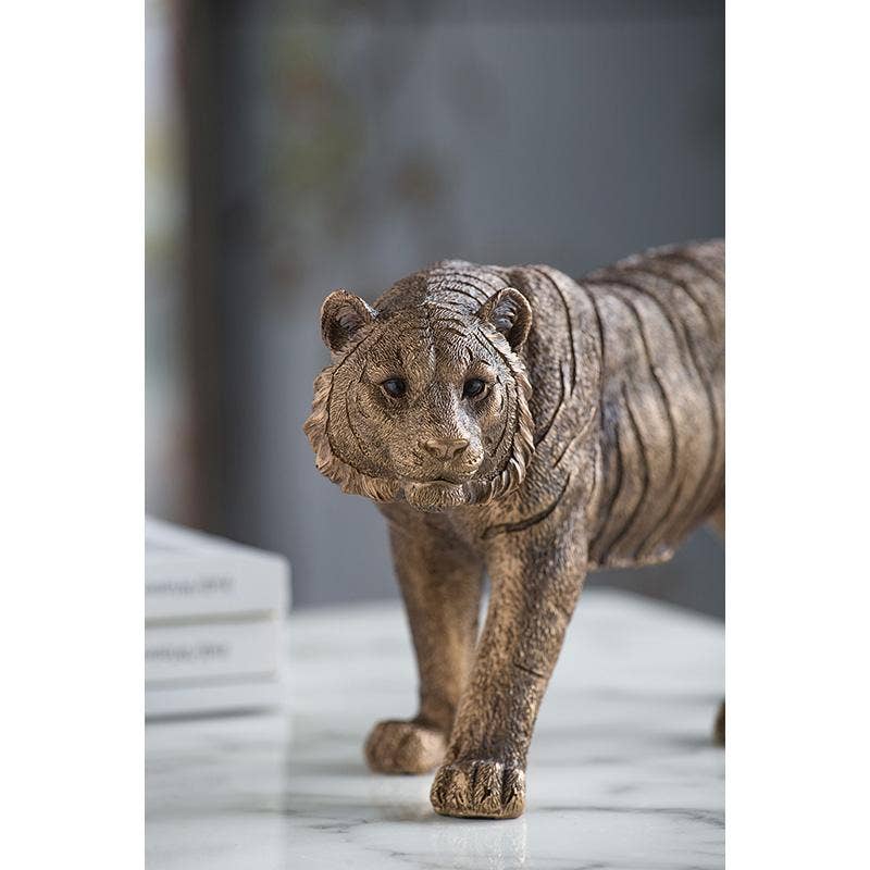 Prowling Tiger Statue