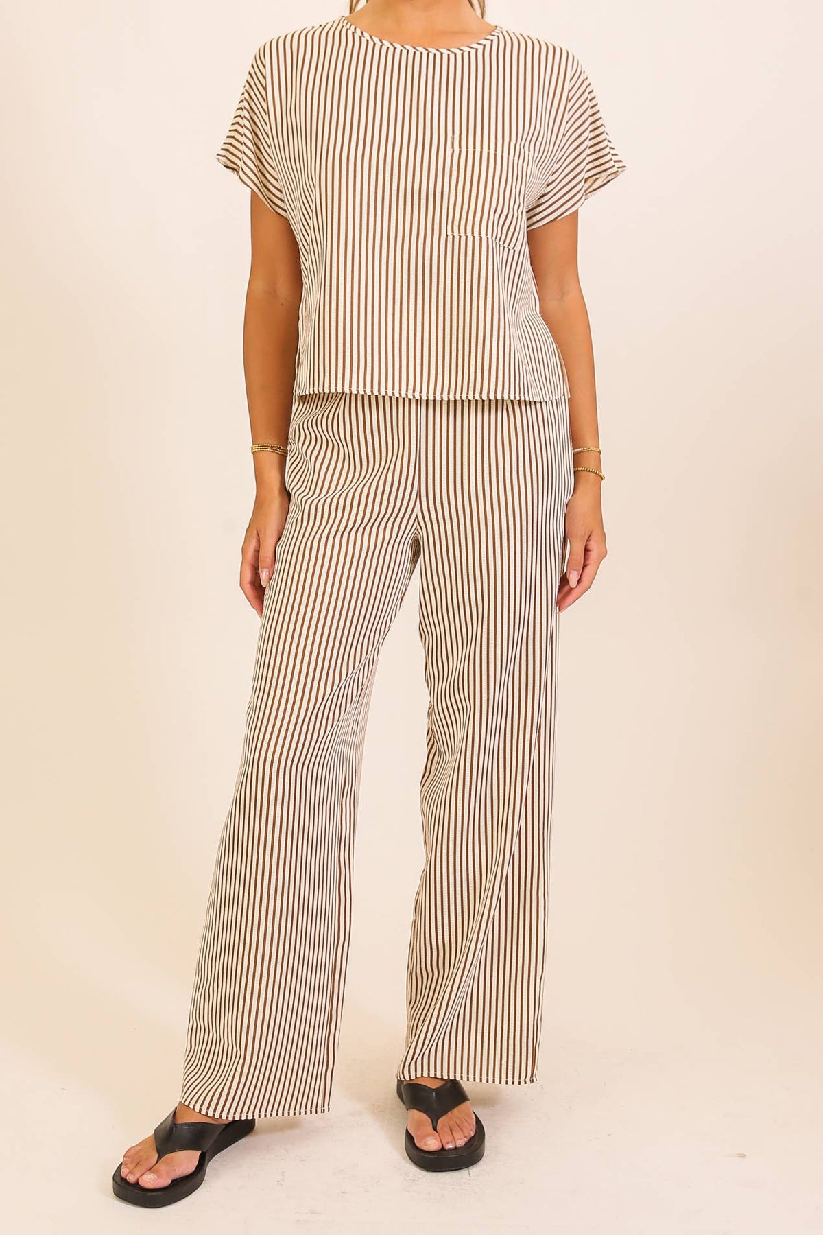 Easy Weekend Striped Set