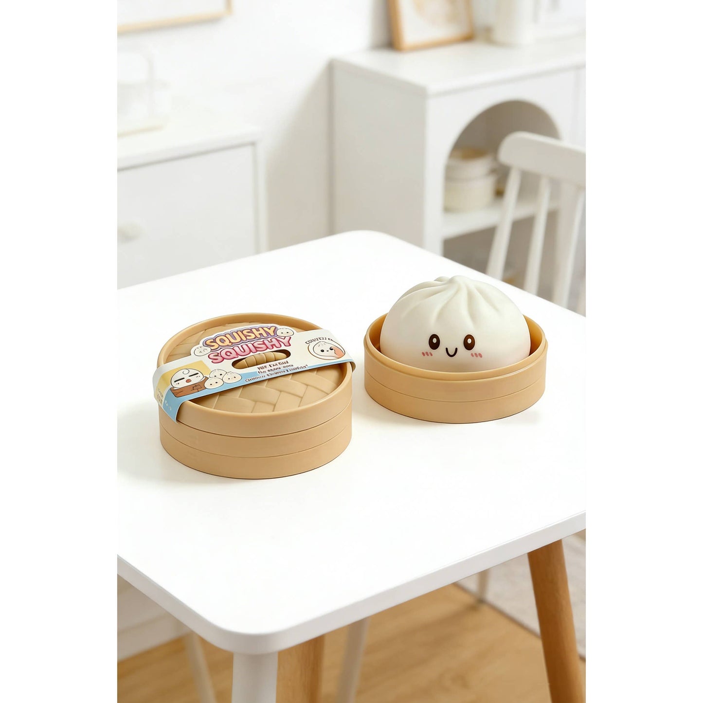 Steamed Bun Squishy Dumpling Toy